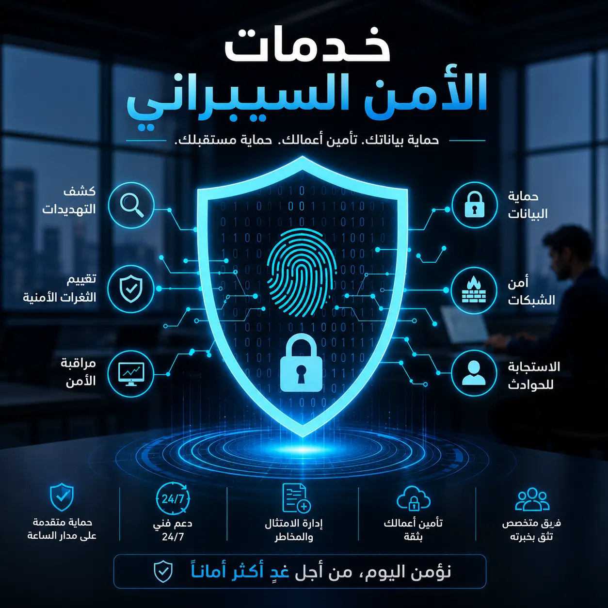 خدمات الأمن السيبراني
