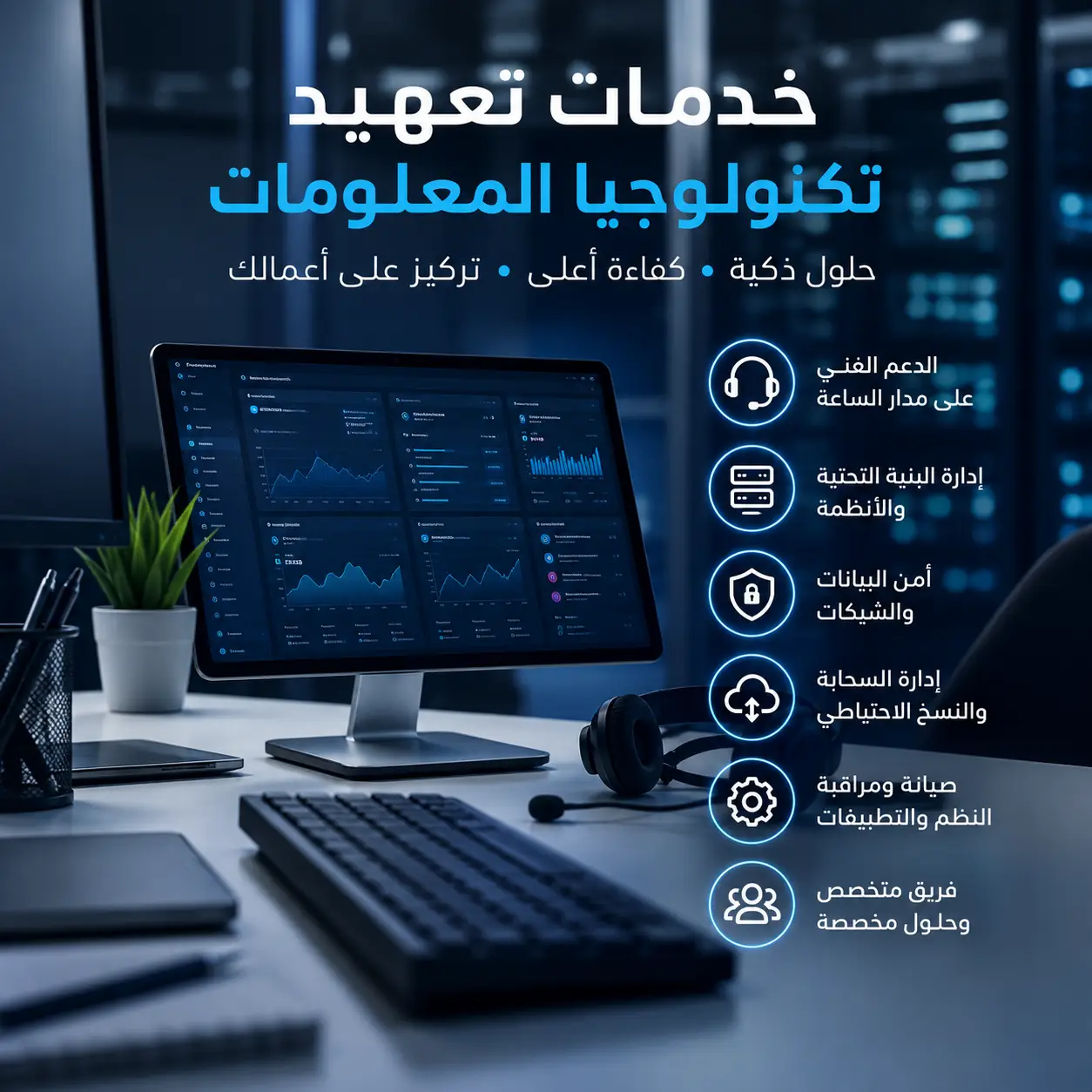 خدمات تعهيد تكنولوجيا المعلومات